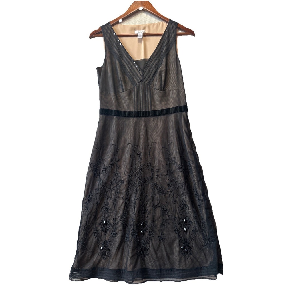 Ann Taylor LOFT Black Dress size 6P - Picture 2 of 8